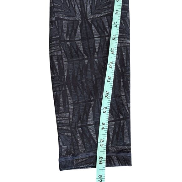 PATAGONIA Women's Centered Tights Blue Gray Geometric Yoga Pants Hiking Size S‎ - Picture 11 of 13